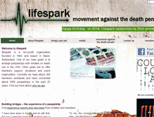 Tablet Screenshot of lifespark.org